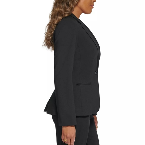Black tie one-button blazer black NWT - Picture 6 of 16